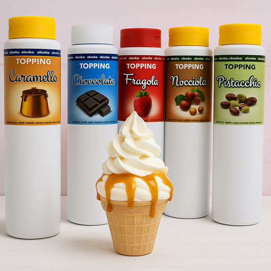 Come scegliere il topping giusto per gelati, semifreddi e dolci al cucchiaio