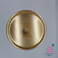 Piatti Oro Tondi in Cartone per Torte – Vassoi Rigidi Monouso – Vari Formati