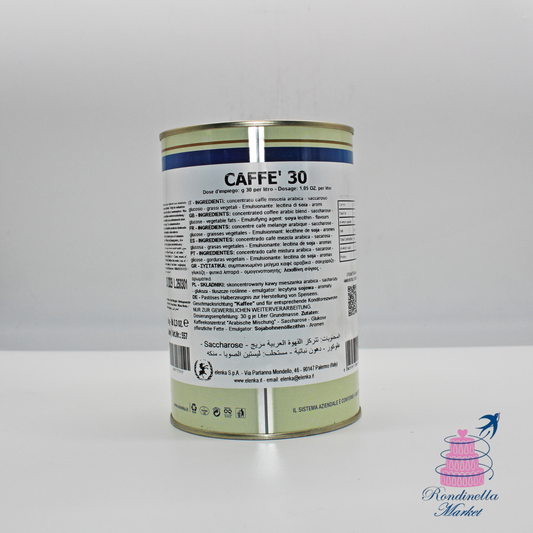 Barattolo Caffè 30 Elenka 1 kg pasta concentrata per gelato professionale – Rondinella Market Napoli