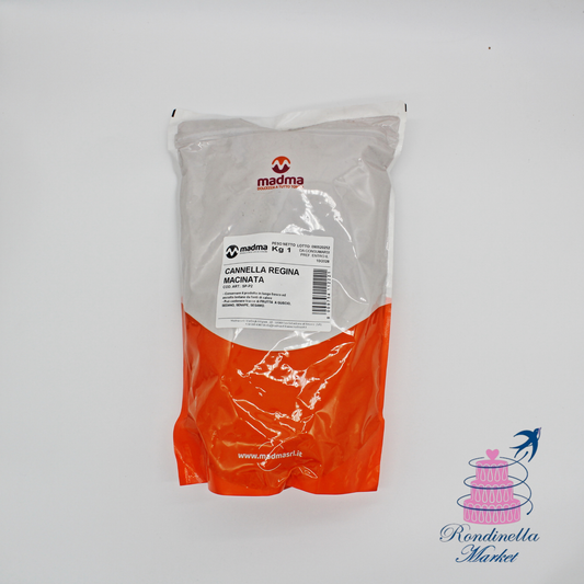 Sacco da 1 kg di cannella regina macinata Madma per pasticceria, Rondinella Market Napoli