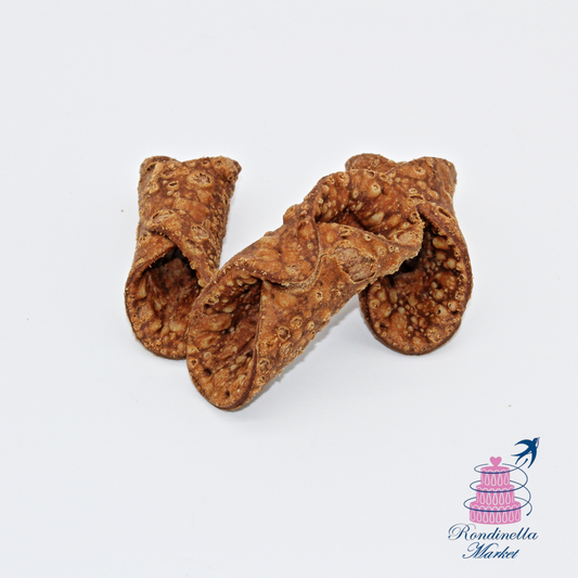 Cannoli mignon siciliani scuri in confezione da 3kg in vendita su Rondinella Market a Napoli