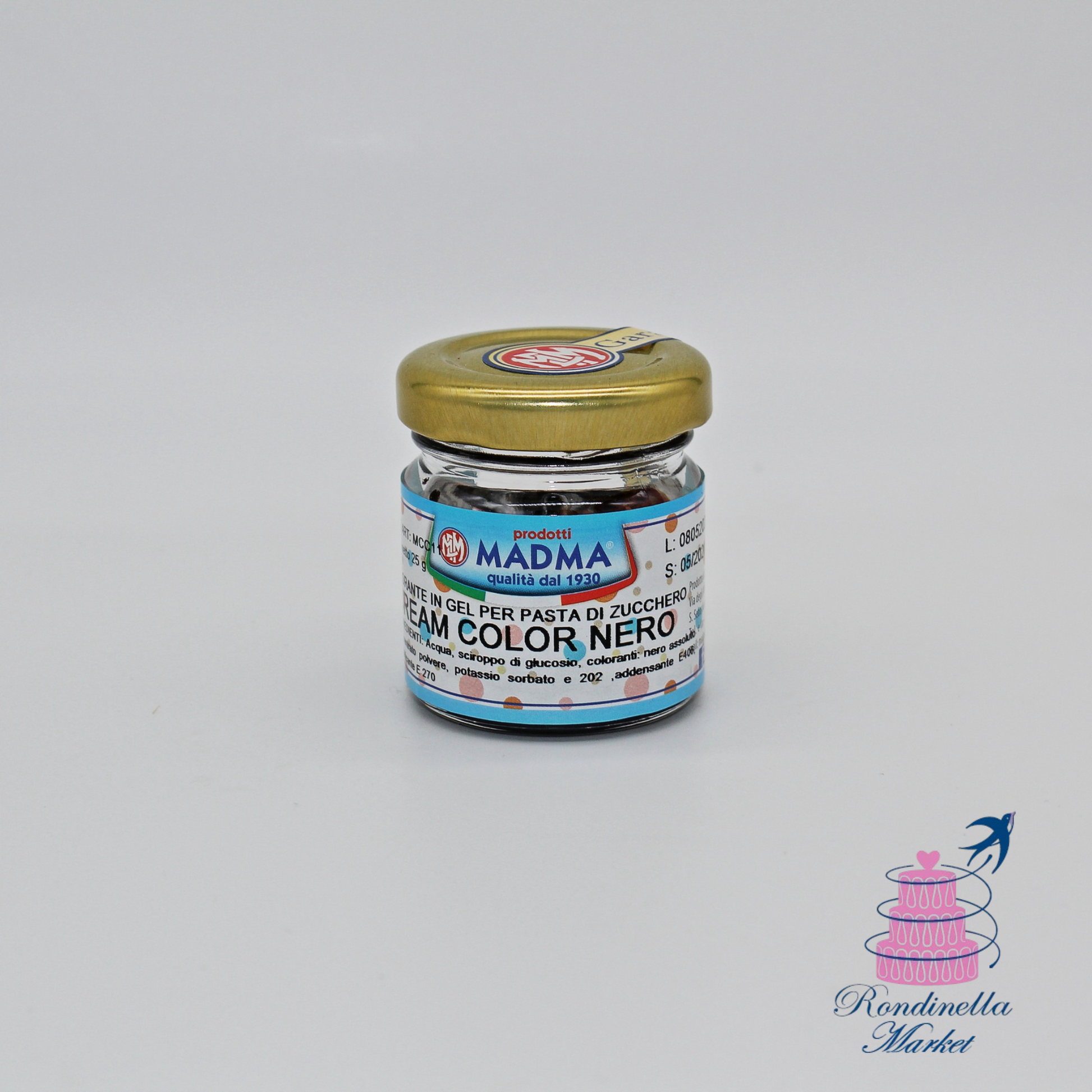 Colorante alimentare in gel nero profondo – Rondinella Market Napoli