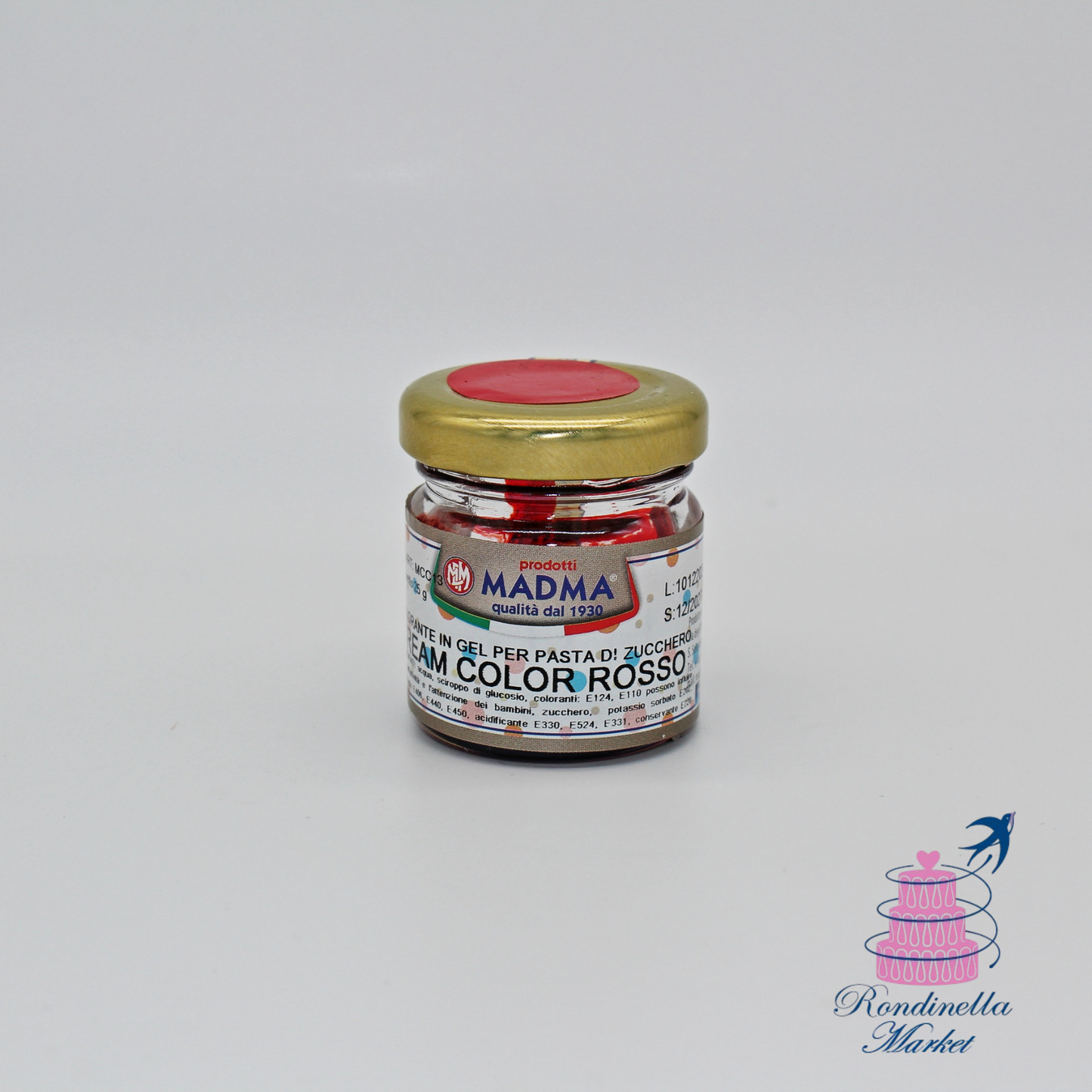 Colorante alimentare in gel rosso concentrato – Rondinella Market Napoli