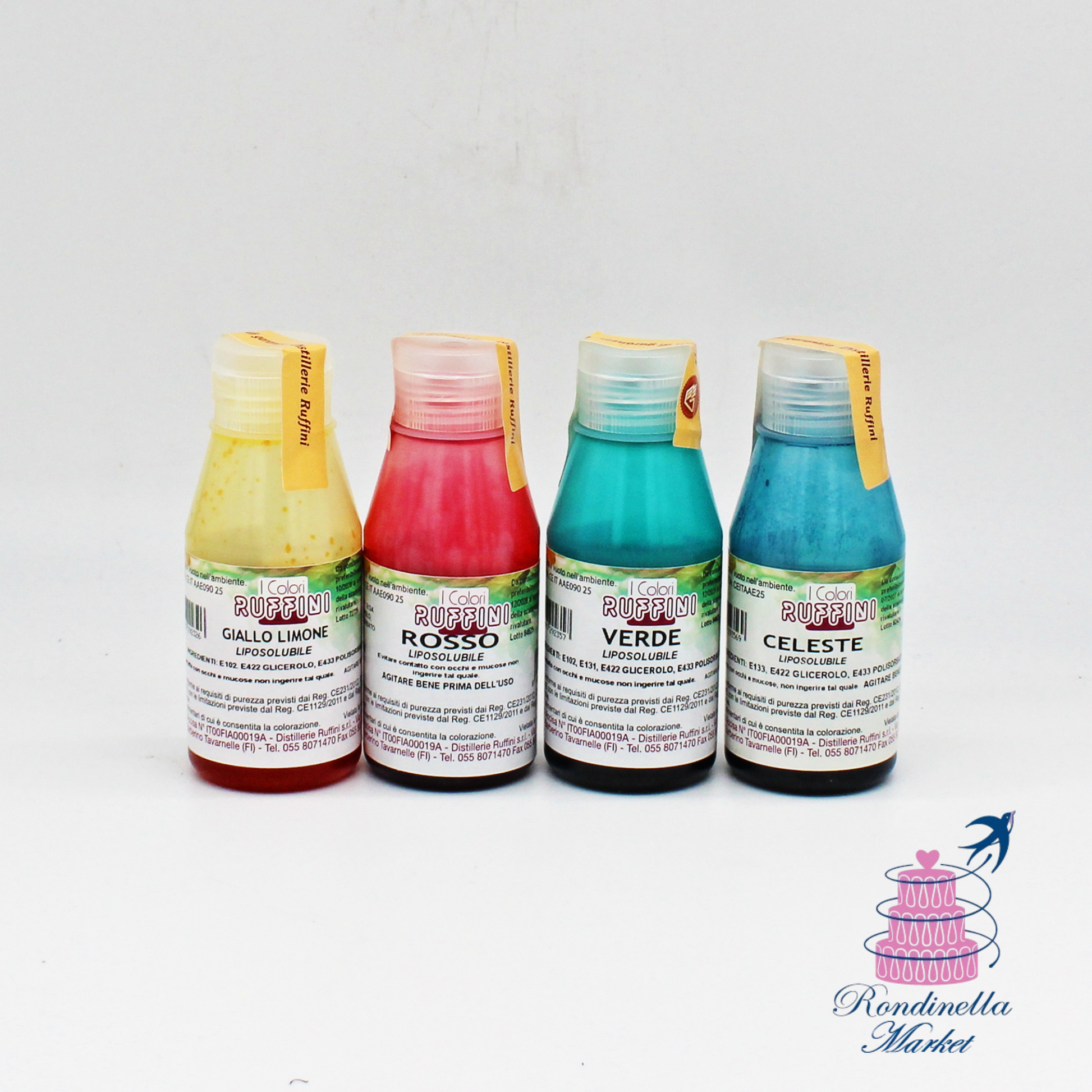 Coloranti liposolubili professionali 100 ml per cioccolato creme e glasse Napoli