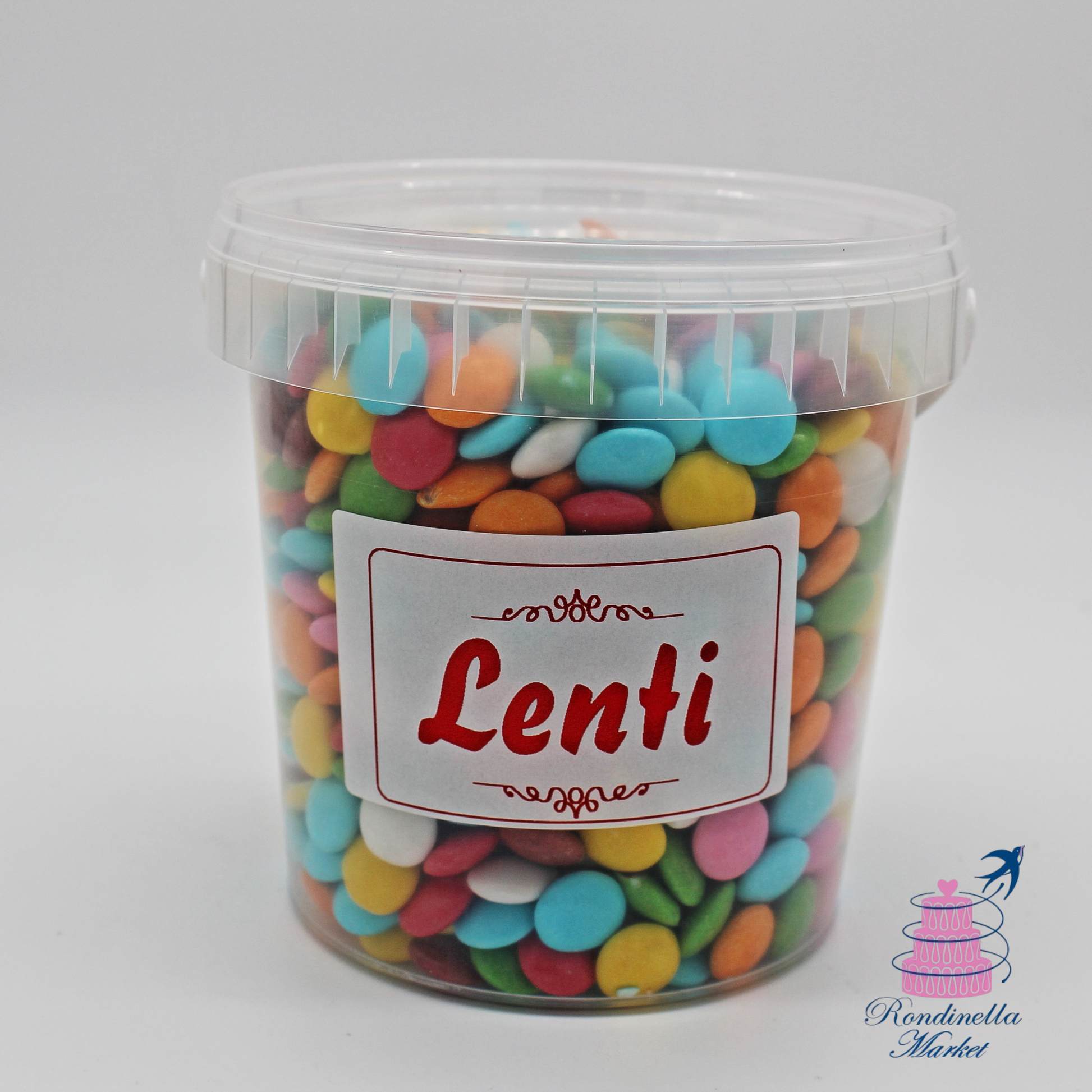  Lenti Crispo confetti zuccherati colorati da 1 kg per dolci e decorazioni disponibili su Rondinella Market Napoli.
