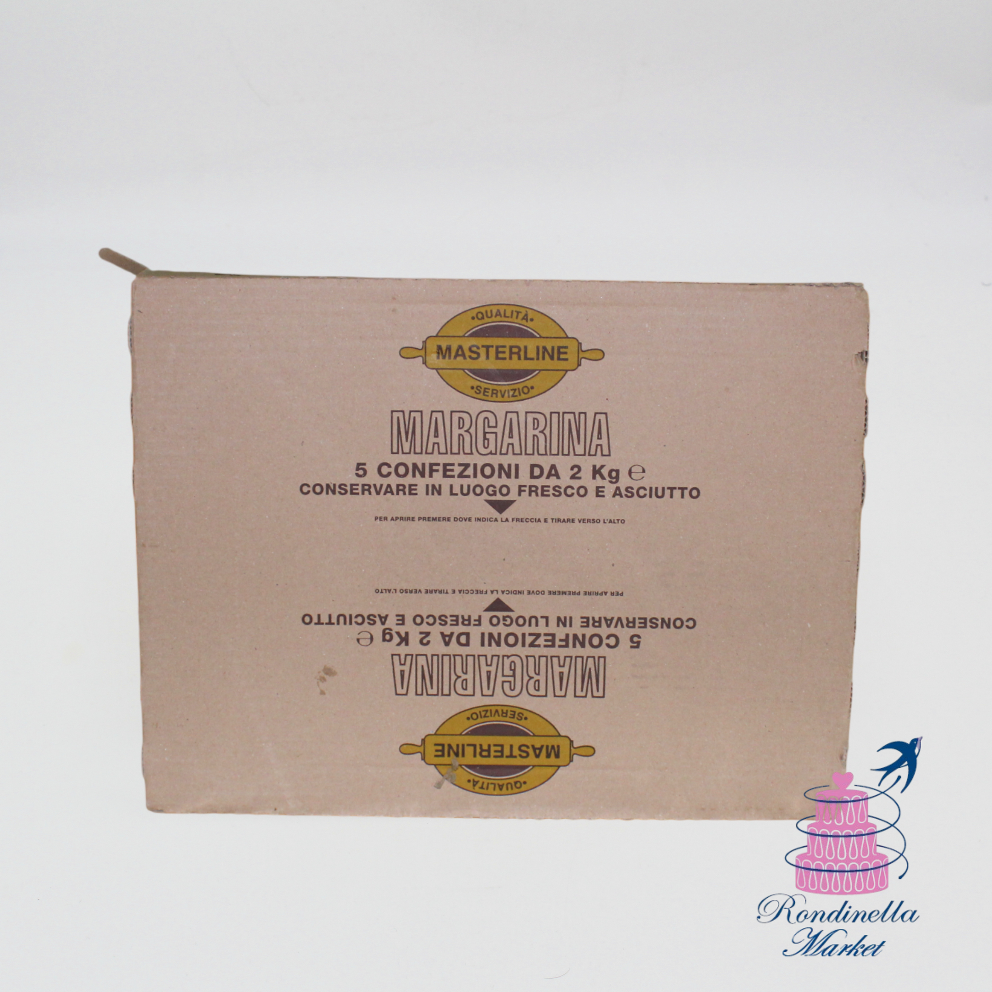 Margarina professionale Danik Quick  Masterline da 10 kg per croissant e pasta sfoglia Napoli
