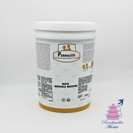 Pasta Nocciola Maestro Pernigotti 5,4 kg per gelateria professionale Napoli