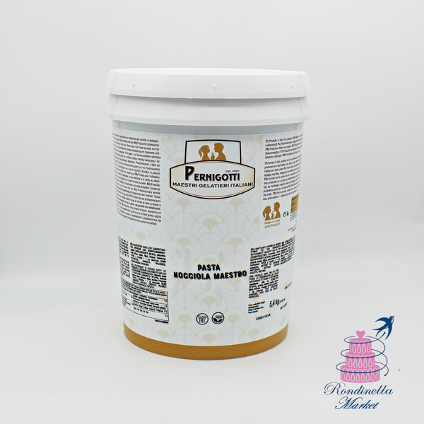 Pasta Nocciola Maestro Pernigotti 5,4 kg per gelateria professionale Napoli