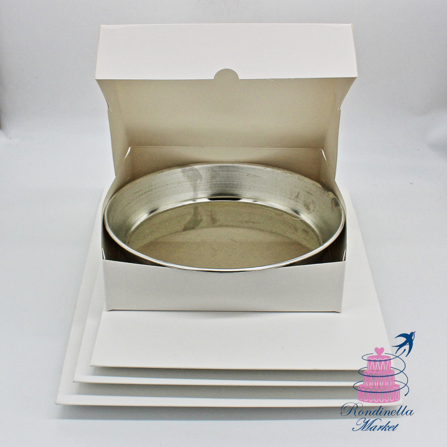 Scatola in cartone porta pastiera da montare per trasporto dolci disponibile a Napoli