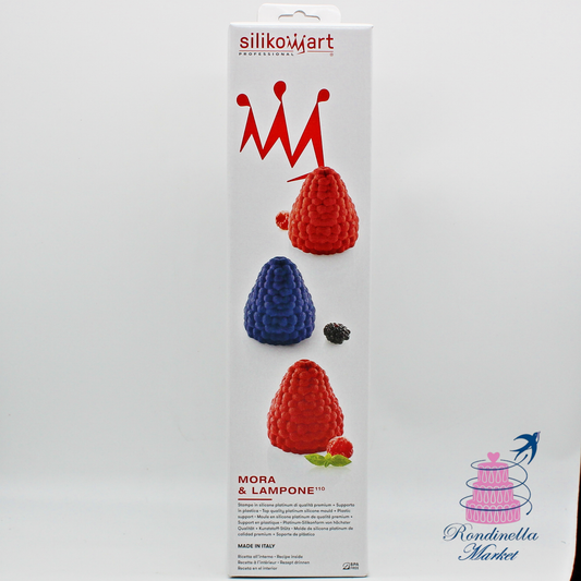 Stampo Silikomart Mora e Lampone per frutta realistica e dessert moderni Napoli