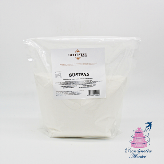 Preparato panna in polvere Susipan Dulcistar 1 kg per pasticceria Napoli