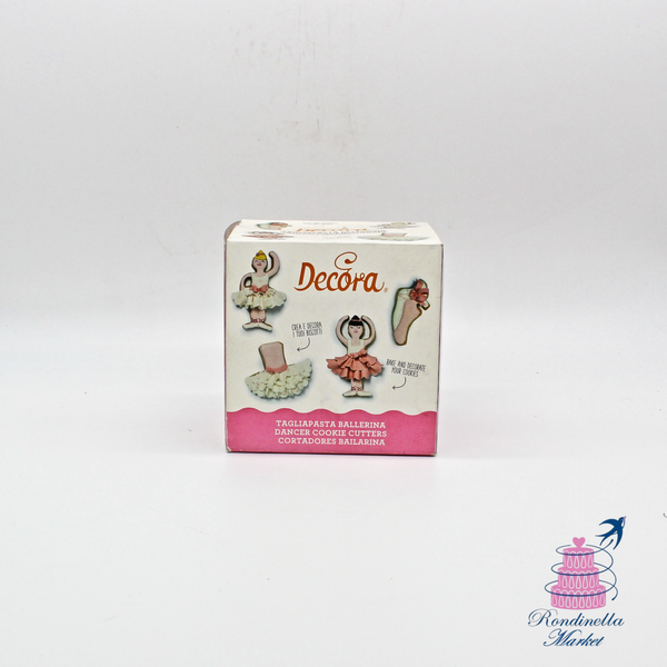 Tagliapasta ballerina Decora per biscotti decorati e cake design disponibile a Napoli