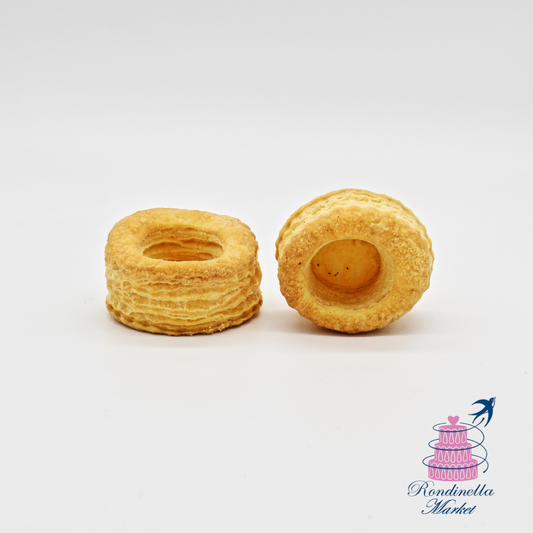 Vol-au-vent mignon Tedesco semilavorato da 2 kg, circa 140 pezzi, disponibile su Rondinella Market a Napoli